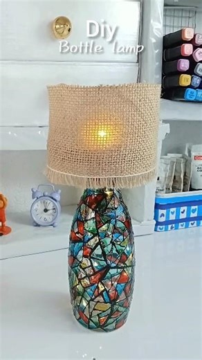 DIY night lamp||Diy lamp#shortsfeed#diylamp#nightlamp#diyidiys#shorts#handmadecraft