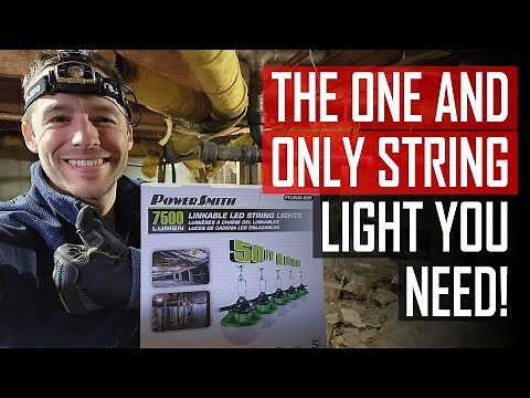 Crawlspace and Attic Lighting Setup | PowerSmith
