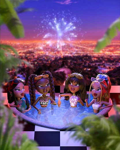 Celebrating Birthday in Jacuzzi with Besties