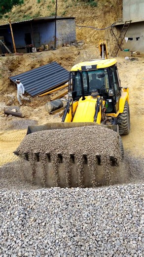 NEW JCB 3DX ECO BACKHOE LODAR 😎 #jcb #bulldozer #shortvideo