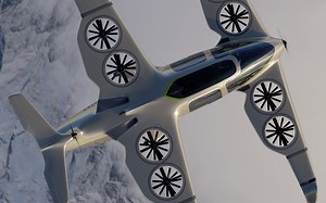 法国混合动力eVTOL 飞行器 ATEA，采用“扇入式机翼”， 5 座，400公里航程。