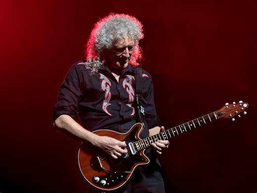Brian May names the musician who "invented" rock guitar