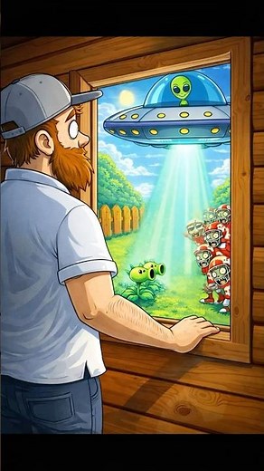 Pvz Aliens Invade PVZ #pvz #shorts