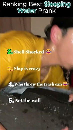 Ranking The Best Sleeping Water Pranks