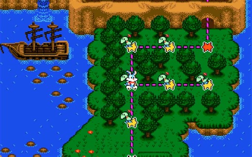 【世嘉MD】兔宝宝历险记 Tiny Toon Adventures （part2）