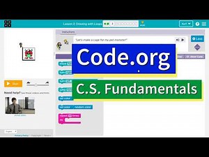 Code.org Course E Lesson 6.3 Drawing with Loops | Answers Explained | CS Fundamentals