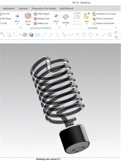 #JATAVGROUP 18.CFL BULB DESIGN IN#NX#3D#TUTORIAL#SIEMENS