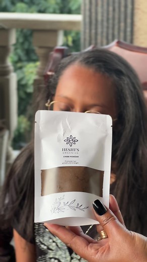 Chebe powder is a magical hair strengthening and moisturising blend of herbs. VIt is an ancient method with origins from African countries Chad and Sudan used to grow and manage hair. VIt is a blend of herbs. It reduces hair breakage and aids length retention. It makes the hair thick, soft and long. #heshi #heshi #heshiorganics #heshiqasilpowder #HeshiOrganics #IndigenousBeauty #NaturalGlow #QasilPowder #NaturalSkincare #OrganicBeauty #QasilRevolution #heshibentonite #heshipowder #heshiet #heshi
