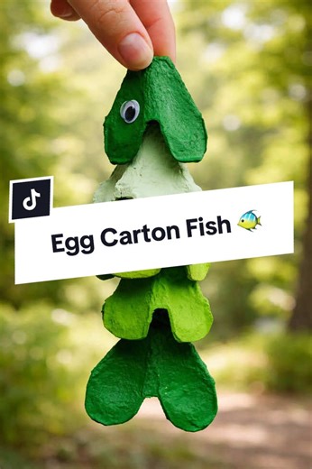 🐟🌿 These egg carton fish are a super easy and fun craft that turns a recycled egg carton into a colorful underwater friend! With simple shapes and lots of room for creativity, kids can mix and match colors to make their own one-of-a-kind fish. #eggcarton #kidscrafts #cardboardcrafts #fishlovers #recycledcrafts