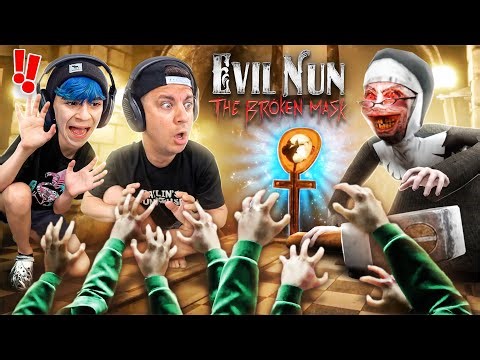 THIS GOT CREEPY! Evil Nun The Broken Mask (NEW CHAPTER) Mystery in the Cemetery