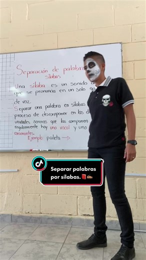 Separar palabras por sílabas para niños