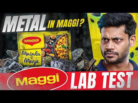 Maggi Masala Lab Test : Passes FSSAI, Fails EU Standards? 🧪
