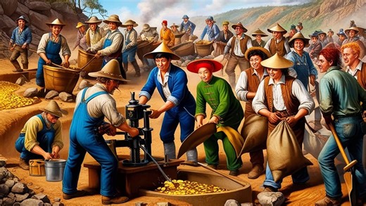 The Australian Gold Rush and Expansion of the 1850s