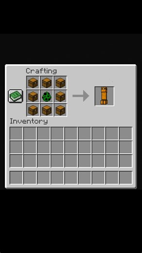 Crafting chest creeper moment #minecraft #shorts #youtube