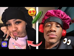 🥒SHE WAS ACTING UP WITH A BOYFRIEND 😈 (MONKEY APP)