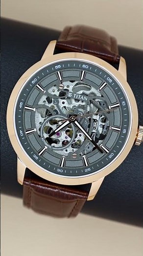 Titan Phoenix Skeletal Automatic Watch for Men: Showcase Series by YWC
