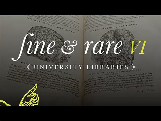 Fine Rare VI: Rare Books and Ancestral Machines | Carnegie Mellon University Libraries