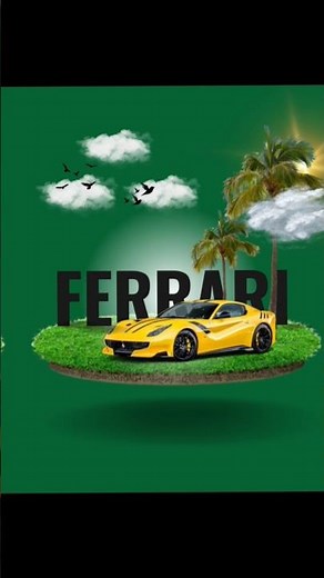 How to Design a Ferrari Poster in Canva Viral Poster Design Tutorial 2025 Aesthetic poster in Canva