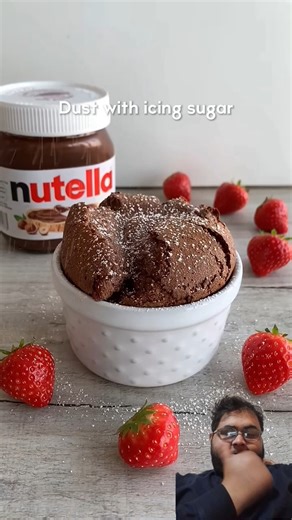 Nutella dessert recipe 😋 #dessert #nutella #recipe