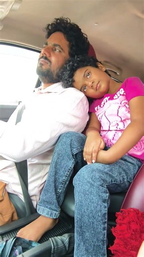 baby travelling in car | baby with dad #fatherdaughter#fatherslove#babytraveller#saralalrajesh