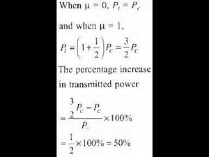 Find MODULATION INDEX , FREQUENCIES & AMPLITUDE Amplitude Modulation GATE questions solved