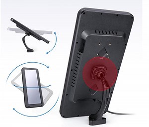 [Hot Item] HD 12.3 Inch Monitor Electronic Rear View Mirror with Dual Camera Blind Spot Monitoring System for Heavy Duty Truck Bus