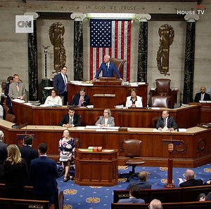 507K views · 10K reactions | Lawmakers broke out into a "U-S-A" chant on the House floor after Democratic Rep. Steny Hoyer called for more election security funding to protect future elections from foreign interference https://cnn.it/2Nvih5A | CNN | Facebook