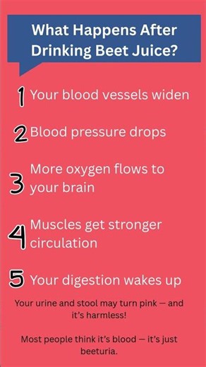 Drink Beet Juice & THIS Happens! #healthyfoods
