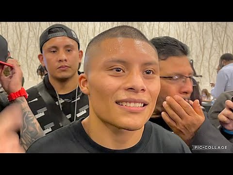PITBULL CRUZ AFTER SHOVE TELLS TANK "YOU'RE SCARED TO LOSE, YOU KNOW WHAT YOU HAVE IN FRONT OF YOU"