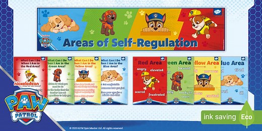PAW Patrol: Areas of Self-regulation