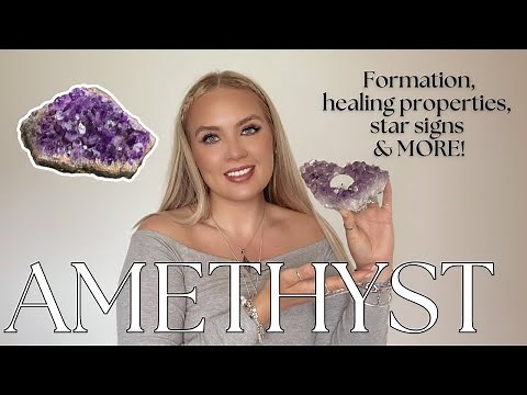 AMETHYST: CRYSTAL BENEFITS, HEALING PROPERTIES & SPIRITUAL MEANING 💜