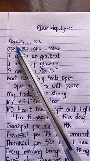 Handwritten Country Song Lyrics — Find & Read Popular Lyrics