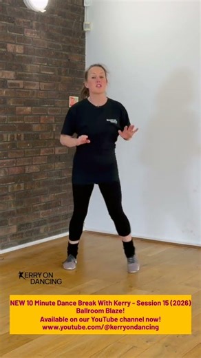 10 min Dance Break. Fast feet. Big energy. Ballroom Blitz awaits! ⚡💃🎥 Full session on my channel
