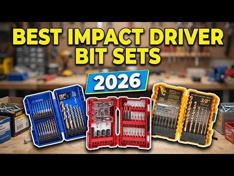 Upgrade Your Toolkit with the Best Impact Driver Bit Sets 2026
