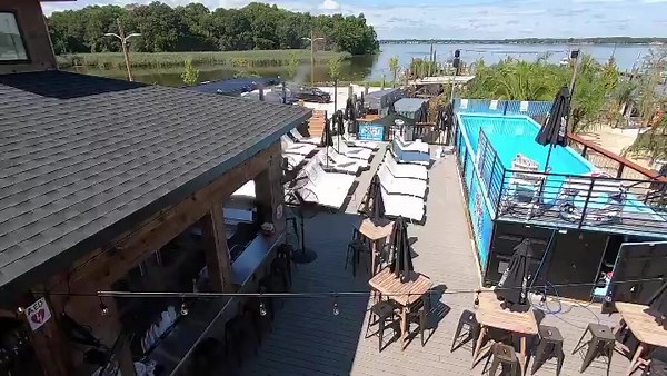 3.5K views · 71 reactions | Have you seen our incredible pool deck? It’s the perfect place for events and parties of all kind. And, don’t forget to reserve one of our cabanas! Just email Ashley at Ashley@leesrestaurantgroup.com today for more information. #pooltime #pooldeck #partytime #celebrate #splishsplash #waterfrontfun #sparrowspoint #tikileesdockbar | Tiki Lee's Dock Bar | Facebook