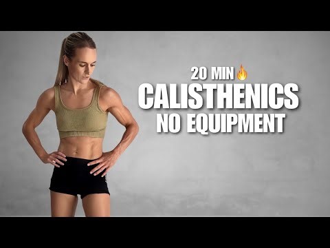 20 Min Military Style Calisthenics Workout | At Home, No Equipment