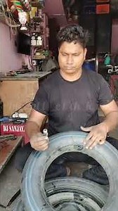 Tube puncture chacking and tyre chacking repair 🙋