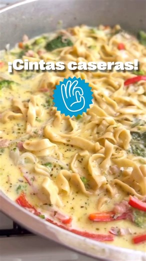 19K views · 113 reactions | ¡Cintas caseras con salsa de brócoli y...