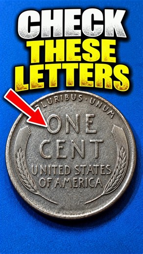 Check These Letters on a 1943-S Steel Penny # #lincolncent