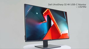 Our UltraSharp 32" 4K USB-C Monitor gives you outstanding screen performance featuring InfinityEdge and multitasking capabilities and a fully adjustable stand. | Dell Technologies | Facebook