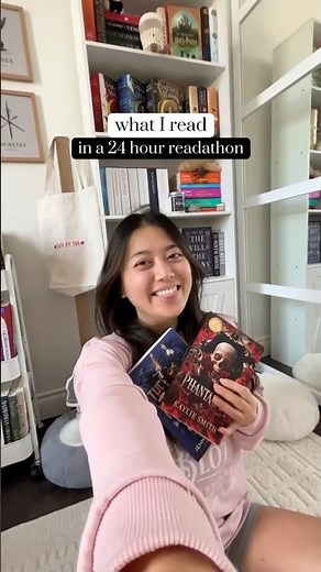 24 hours of reading (and being cozy). Full reading vlog on my channel 💕📚 #readathon #readingvlog