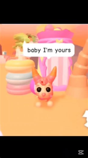 baby I'm yours.. 💗✨️ #playadoptme #fypシ゚viral #roblox #cutepets
