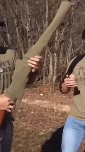 The recoil of a 4 bore rifle