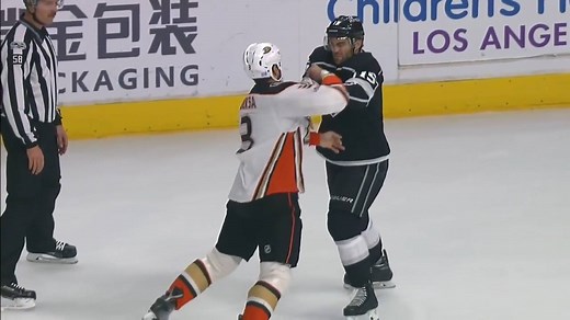Kevin Bieksa's Superman Punches | Hooked On Hockey Magazine