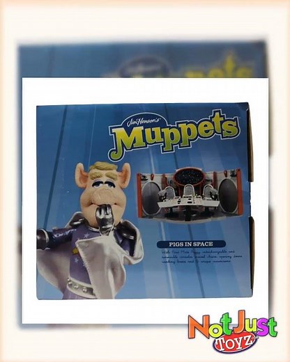 Palisades Muppets Pigs In Space Deluxe Playset - Authentic Muppet Show Collectible