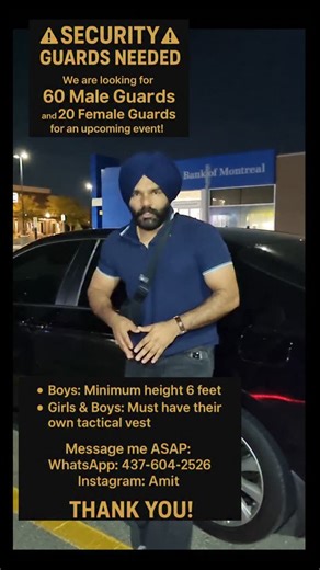 14K views · 705 reactions | Works / security Guard jobs / | Roots Punjabi | Facebook