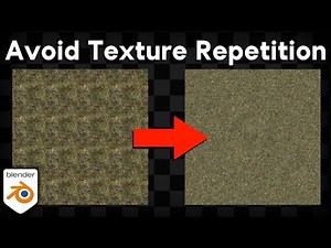 Avoid Texture Repetition on Large Scale Textures (Blender Tutorial)