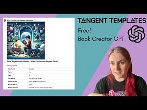 Free! Tangent Templates Book Creator GPT for ChatGPT. Brainstorm and market low-medium content books