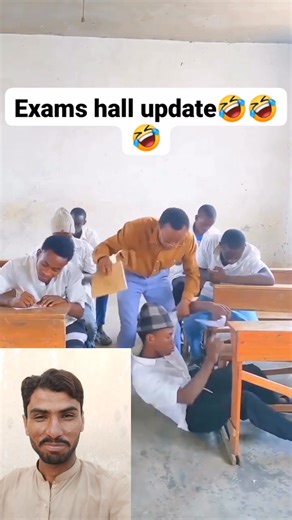 Exams hall update #funnyvideos #reaction #reactionvideo #foryouシ | Tariq khan reaction