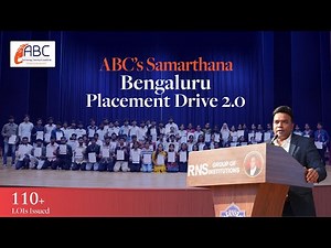 ABC’s Samarthana | Bengaluru Placement Drive 2.0 | Highlights | ABC Technology Training